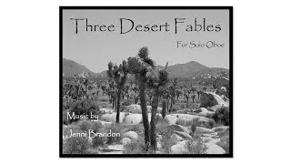 Three Desert Fables for solo oboe