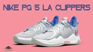 LA Clippers 2021 Nike PG 5 Sneakers Exclusive Look & Price