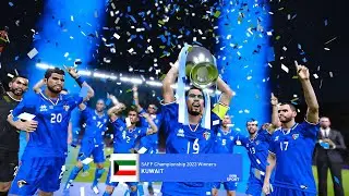 Kuwait vs India | Final SAFF Championship 2023 | Full Match eFootball PES 2021