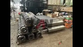 Сборка оборудования сталепрокатного цеха: Рольганги, прокатный стан, холодный стол от HANI TECH