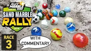 Jelle's Marble Runs: Sand Marble Rally 2018 - Race 3