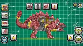 Dinosaur Robot : Mechanical Ankylosaurus
