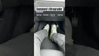 Comment r&eacute;trograder ? De la 5&egrave;me &agrave; la 2&egrave;me. #permisdeconduire #autoecole