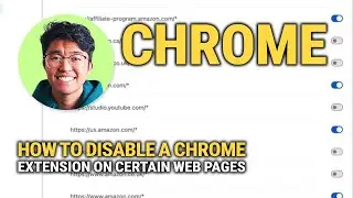 Как отключить расширение Chrome на определенных веб-страницах: простой способ управления!