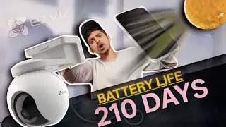 EZVIZ HB8 Camera Full Review | 210 Days Battery Life | 2K+ Wireless Security Camera