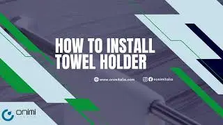 Onimi Italia - How to Install Towel Holder