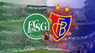 FC St. Gallen 2:1 FC Basel | 26.07.2025 | Choreo, Pyro, Fanchants | Swiss.Ultras.Tradition