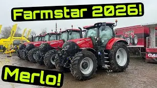 Farmstar 2026! Merlo New Dealer! Wet Carpark Antics! 