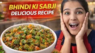 Bhindi Ki Sabji Aisi Banao Ki Chipchipi Na Ho 😍 | Easy & Tasty Bhindi Recipe #youtube #bhindi #sabji