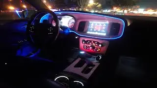 10 MINUTE DODGE CHARGER INTERIOR LIGHTS | THE EASIEST DODGE CHARGER INTERIOR MODS | AMBIENT LIGHTING
