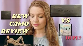 KKW Camo Collection Review // Did I find a dupe?