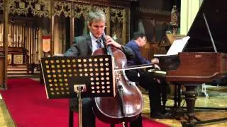 Robert Schumann - 5 St&uuml;cke im Volkston Op. 102 Benjamin Birtle (cello) Duncan Honeybourne (piano)
