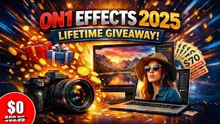 Don't Buy Lightroom | Get ON1 Effects 2025 Lifetime FREE Full Guide | Official Giveaway Ends Soon