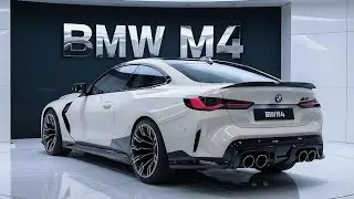 2026 BMW M4 Competition is insanely fast and stylish