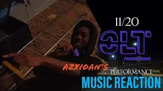 SECOND LIVE PERFORMANCE!! AzXioan Erazes Greensboro Performance 11-20-19 Music Reaction!
