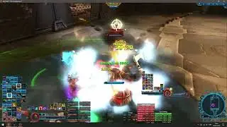 SWTOR 7.7 - Scum & Villainy SM, Cartel Warlords boss fight - Sniper Engineering POV