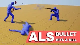 Advanced Locomotion System #8 - Bullet Hit Damage and Kill