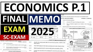 MEMO 2025 GRADE 12 ECONOMICS P.1: JUNE EXAM  EXAMS 2025  GRADE 12 2025 [THUNDEREDUC] FINAL EXAMS