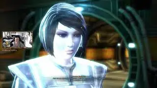 SWTOR Kai Zykken flirts with a Senator