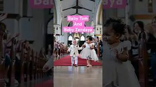CUTEST COUPLE BABY TOM AND BABY ZENDAYA 🥰#tomholland #zendaya #wedding #babyboy #babygirl #baby