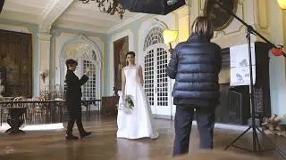 Video Backstage servizio fotografico al castello di Mercenasco