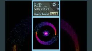 Magic Particles Made Easy - Blender Tutorial #blender #blendertutorial #blender3d #blendercourse