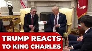 TRUMP REACTION to Starmer Delivering KING CHARLES&rsquo; unprecedented UK State Visit INVITATION
