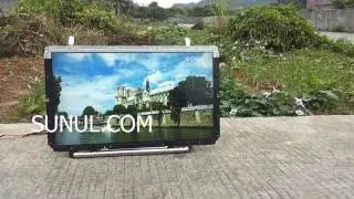 sunlight readable LCD monitor display, high brightness LCD transflective daylight
