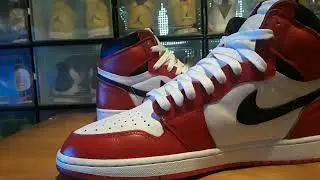 Jordan 1 Heritage Painted To Chicago Colorway