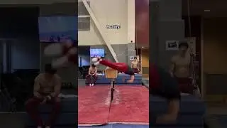 For every 1 success there&rsquo;s 99 fails to go with it 😂 #gymnast #gymnastics #fail #fails #failvideo