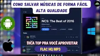 SALVANDO M&Uacute;SICAS EM ALTA QUALIDADE NO PC DICA TOP 2026 #dicas #tecnologia 