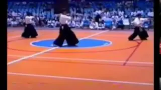 Hiroyasu Inoki Sensei in action - 9 Th Dan - ITKF - Kanku-dai and Kumite demonstration