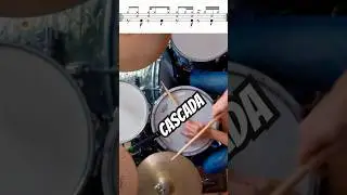#drums #beat #latin #drumbeat #lesson #cascada #notation #drummer #learning #beats #education #kit
