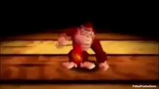 Donkey Kong 64 black and yellow rap