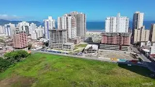 video drone dji neo voo ao redor guilhermina praia velocidade variada efeito inicio musica 08mar25