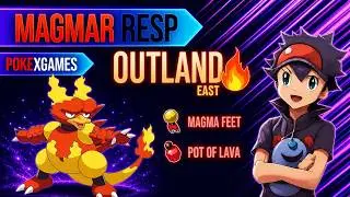 Magmar Respawn in Outland East | Magma Feet & Pot of Lava Drops - PokeXgames