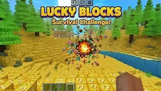 LUCKY WORLD MINECRAFT || RANDOM LOOTS || SURVIVAL CHALLENGE ||