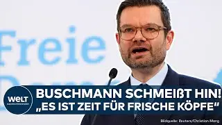 FDP WAHLNIEDERLAGE: Auch Marco Buschmann k&uuml;ndigt R&uuml;cktritt aus der Politik an!