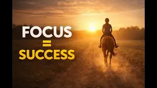 Leadership = Focus (A Horse Lesson That Changed Everything)  #EquestrianLife #SuccessMindset