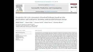 Environmental Scenario for Green Hydrogen - Prospective Life-Cycle Assessment for PV-Wind-H2-Storage