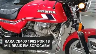 Vale 18 mil? Honda Cb400 1982 em Sorocaba! Viajei até lá para conferir a máquina!