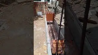 Foundation beam made with truss #renovation #construction #engineer #building #bricklayer #house ...
