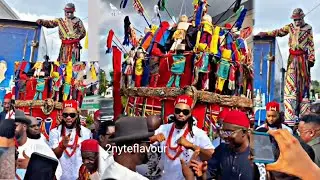 FLAVOUR FATHER'S BURIAL CEREMONY IN ENUGU NIGERIA FULL VIDEO