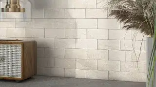 3D Self Adhesive Wall Tiles Kitchen Mosaic Tile Stickers Travertine Stone Effect Waterproof