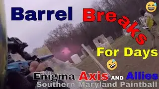 Barrel Breaks For Days, Enigma Axis and Allies SMP Paintball