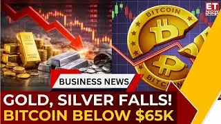 Metals Slide, Crypto Cracks as Global Macro Turns Cautious | Gold, Silver Fall; Bitcoin Below $65K