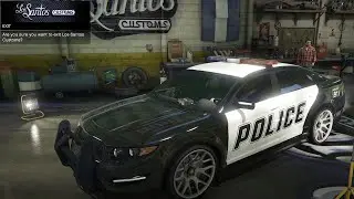 GTA Online - Police Cruiser Interceptor Customization