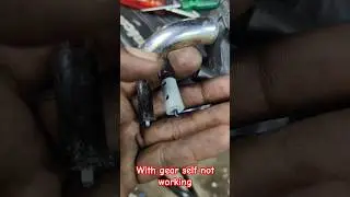 Honda unicorn150⚡Honda shine 👨&zwj;🔧withgear self not working clutch switch 30rs change problem slove ⚡