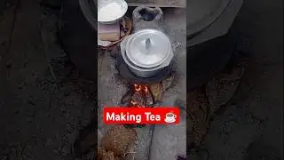 Making Tea ☕ in village Routine #tea #village #routine #trending #viralvideo