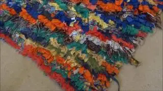 Handmade Boucherouite Moroccan Rug - BOUC032